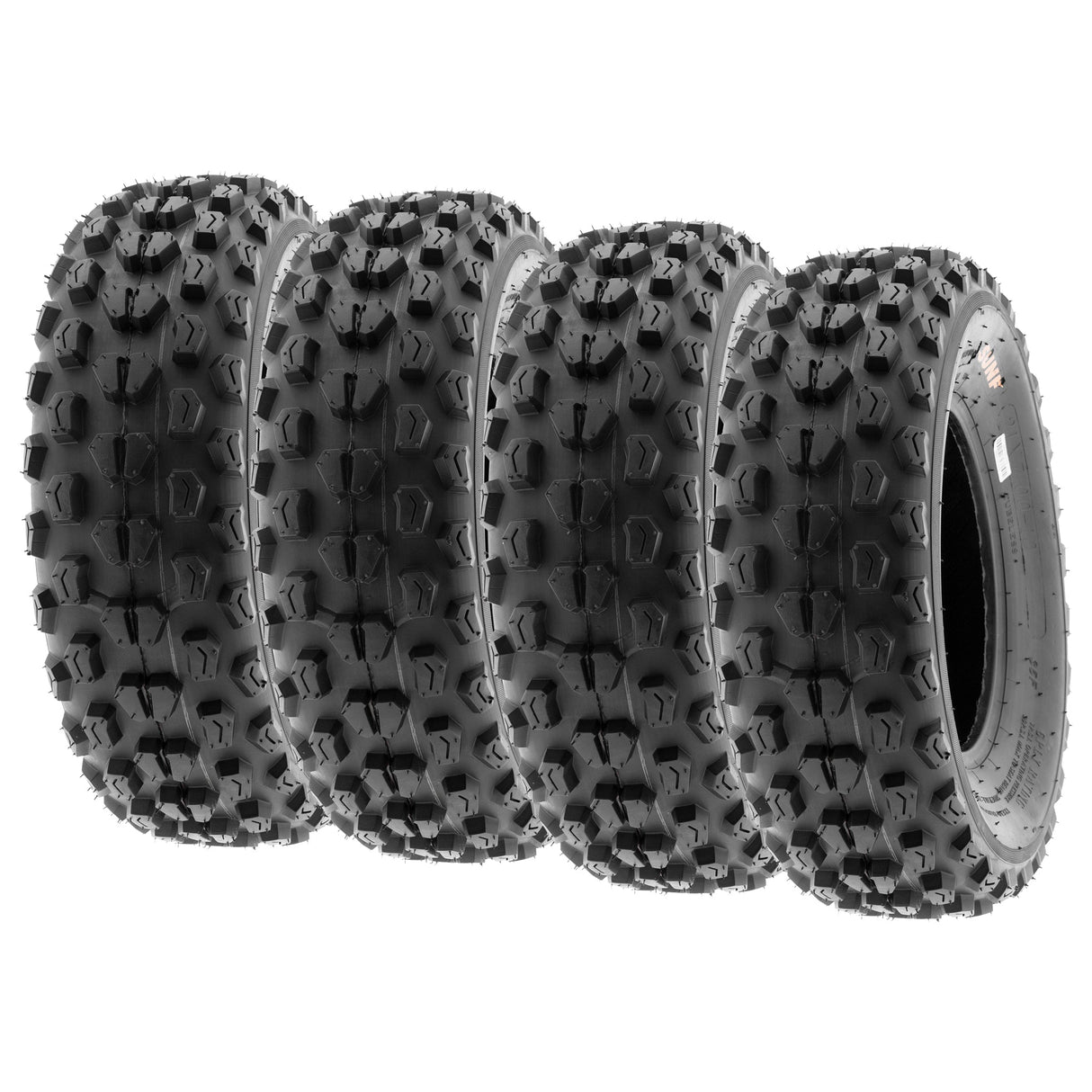 SunF ATV TIRE/UTV TIRE All Terrain 6 PR Tubeless A017 (set of 4) SUNF