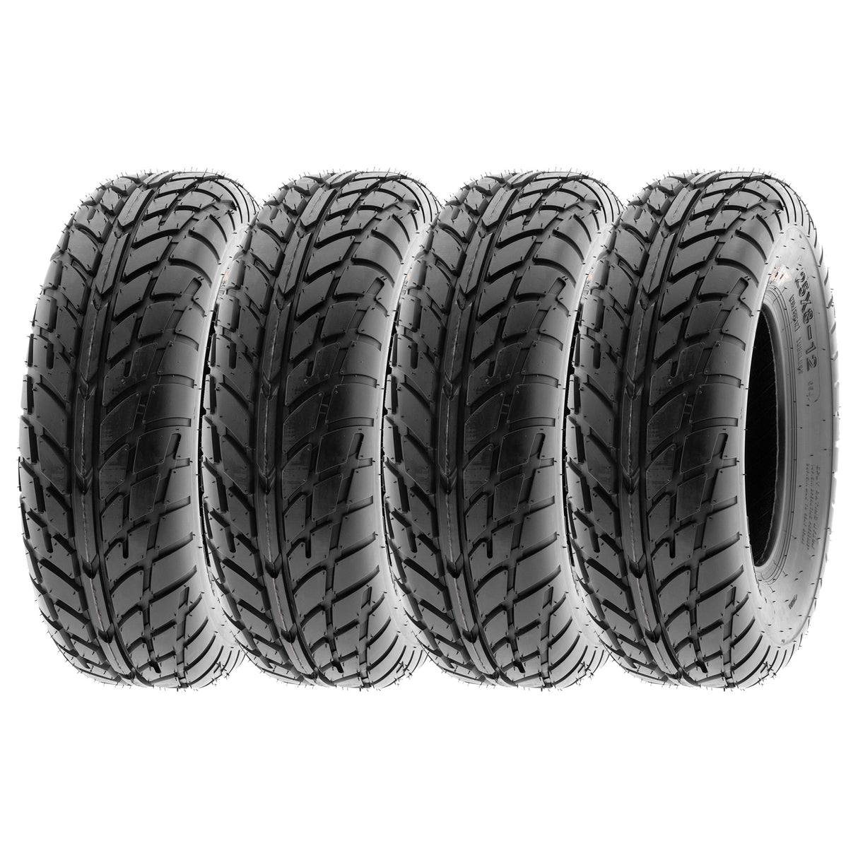 SunF ATV TIRE/UTV TIRE SPORT DIRT FLAT TRACK  6 PR Tubeless A021 (set of 4) SUNF