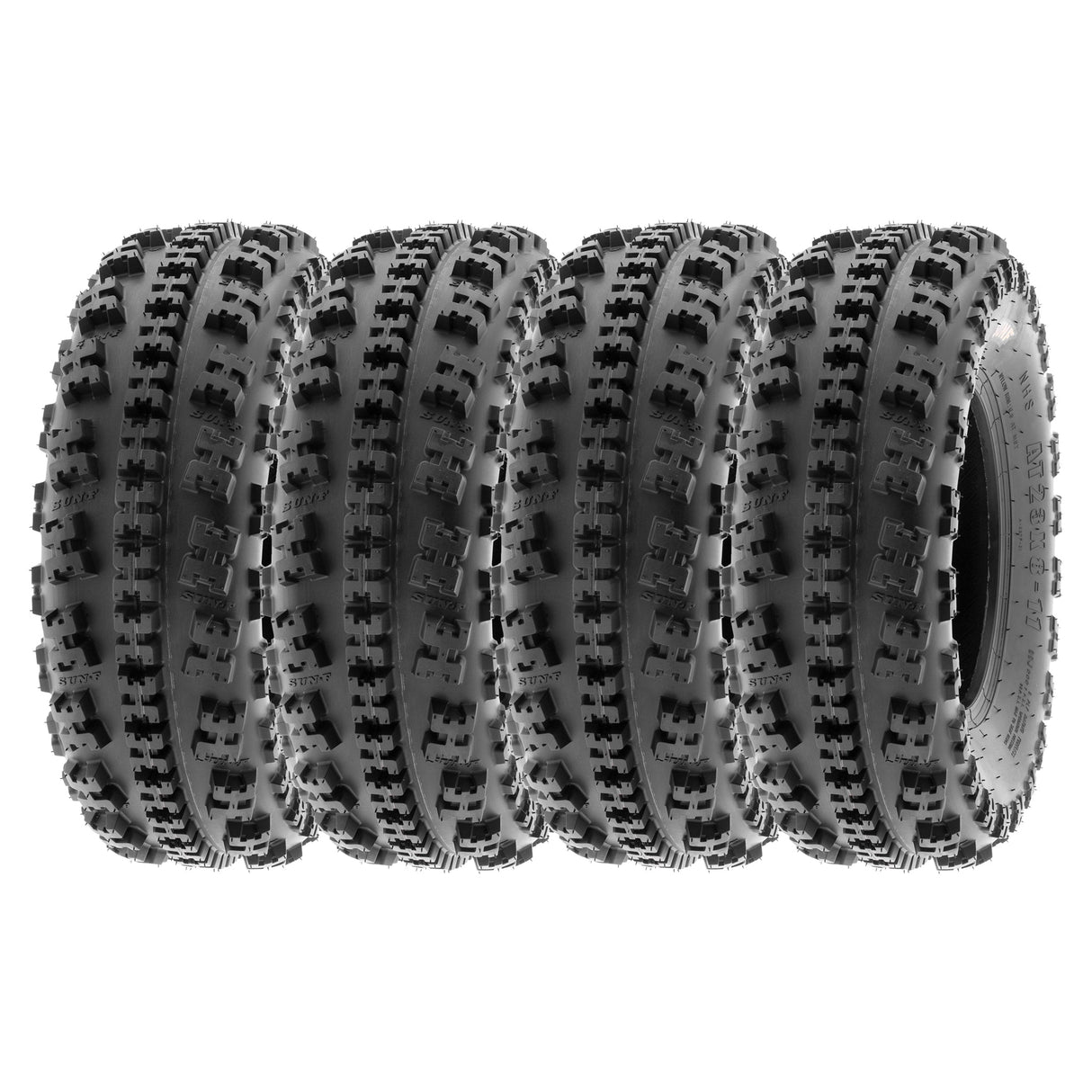 SunF ATV TIRE Sport All Terrain 6 PR Tubeless A027 (set of 4) SUNF