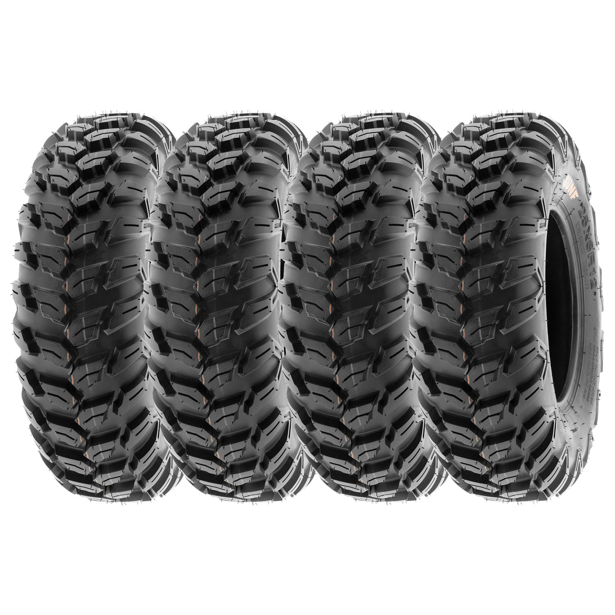 SunF ATV TIRE/UTV TIRE All Terrain 6 PR Tubeless A043 (set of 4) SUNF