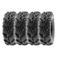 SunF ATV TIRE/UTV TIRE All Terrain Mud Tire 6 PR Tubeless A048 WARRIOR (set of 4) SUNF