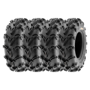SunF ATV TIRE/UTV TIRE All Terrain Mud Tire 6 PR Tubeless A050 GODZILLA (set of 4) SUNF