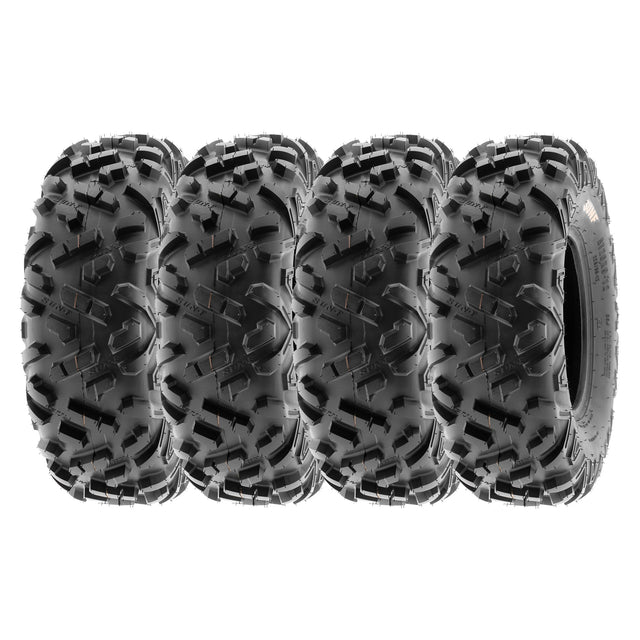 SunF ATV TIRE/UTV TIRE All Terrain 6 PR Tubeless A051 POWER II (set of 4) SUNF