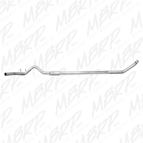 Système d'échappement MBRP 1994-2002 Dodge 2500/3500 Cummins Turbo Back (94-97 Hanger HG6100 req.) Série P