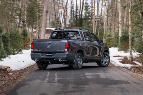 MBRP 21-22 Honda Ridgeline T304 Cat-Back en acier inoxydable de 2,5 pouces - Sortie arrière à double division