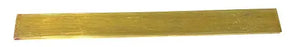 Brass Flat Bar Stock 3/16" x 1 1/4 x 24" Knife Making Handle Bolster C360 Buss (1 bar) Unknown