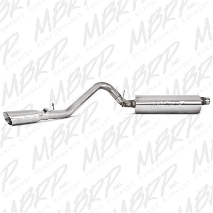 MBRP 1997-1999 Jeep Wrangler (TJ) 4 cylindres en ligne 2,5 L 6 cylindres en ligne 4,0 L Cat Back Single