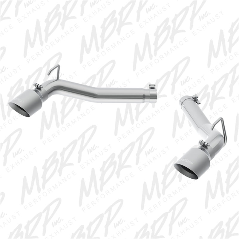 Suppression du silencieux arrière de l'essieu MBRP 2010-2015 Chevrolet Camaro V8 6,2 L 3 po T304
