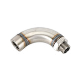 OBD2 Vihicle M18X1.5 J Style O2 Oxygen Sensor Angled Extender Spacer Kit