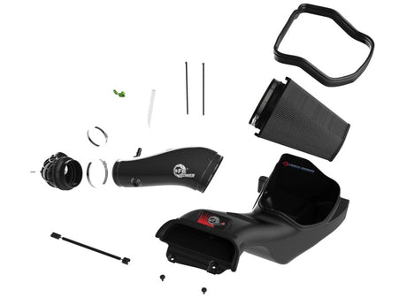 Admission d'air aFe 23-24 Ford F150 Raptor R V8 5,2 L suralimenté Track Series avec filtre PDS noir