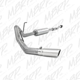Système d'échappement en aluminium à sortie simple côté Cat Back MBRP 11-12 Ford F150 3 pouces