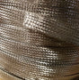 Stainless Steel FLAT Braid Sleeving 304 - 3/8" - length 100 ft Reel USA MADE AC/DCWIREANDSUPPLY