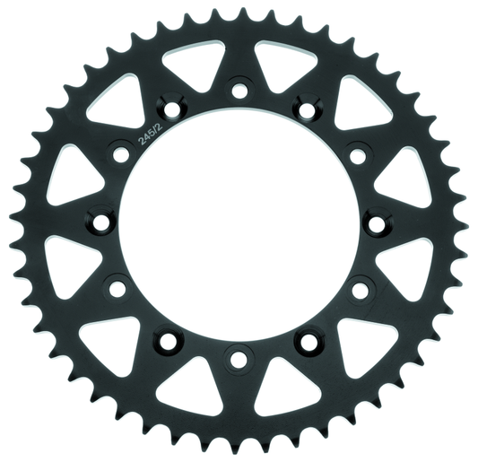 BikeMaster Honda Rear Steel Sprocket 520 45T - Black