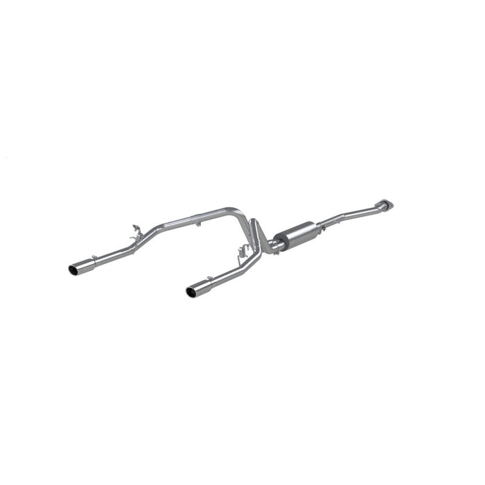 MBRP 2003-2007 Chev/GMC 1500 Classic 4.8/5.3L EC/CC-SB Cat Back Double Split Arrière