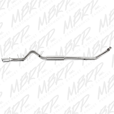 MBRP 1994-2002 Dodge 2500/3500 Cummins Turbo Back Single Side (cintre 94-97 HG6100 requis)