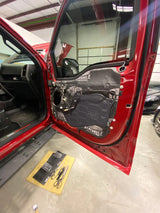 TEN87 Custom Made Door Access Block Off Plates - Compatible with SuperCrew (SCREW) 2015-2020 Ford F-150 + 2017-2022 Super Duty