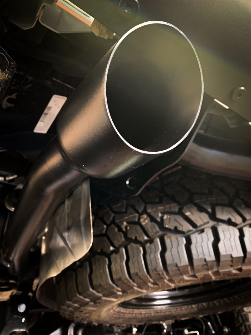 MBRP 2020 Jeep Gladiator 3.6L 2.5in Double sortie arrière Cat Back Exhaust Revêtement noir