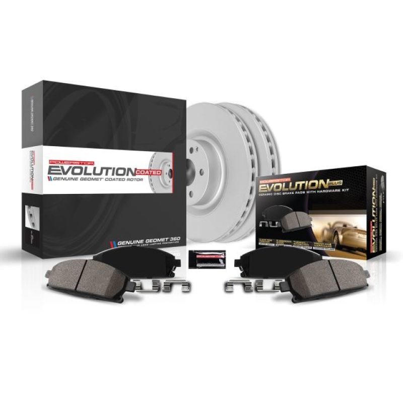 Power Stop 01-06 Lexus LS430 Rear Z17 Evolution Geomet Coated Brake Kit