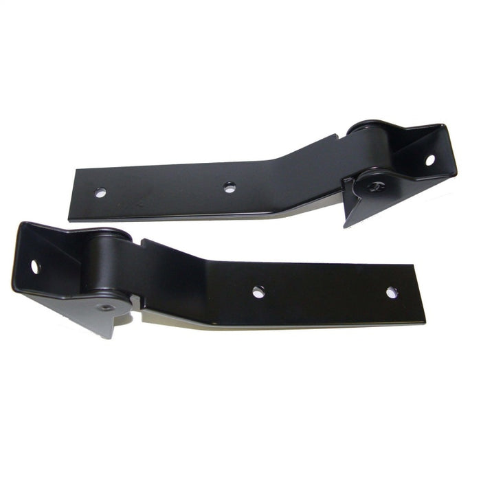 Ensemble de charnières de hayon noires pour Jeep Wrangler YJ 87-95 Rugged Ridge