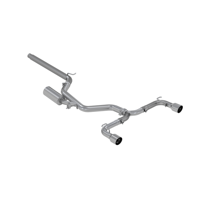 Échappement arrière de catalyseur MBRP 15-20 VW 2.0L Turbo Golf GTI MK7 3 pouces T304 avec double sortie arrière divisée