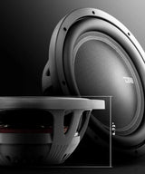 DS18 IXS Shallow-Mount 12" Fiber Glass Subwoofer 800 Watts Rms DVC 4-Ohm
