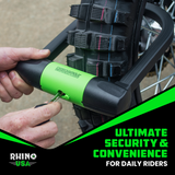 Heavy-Duty Bike Lock Set