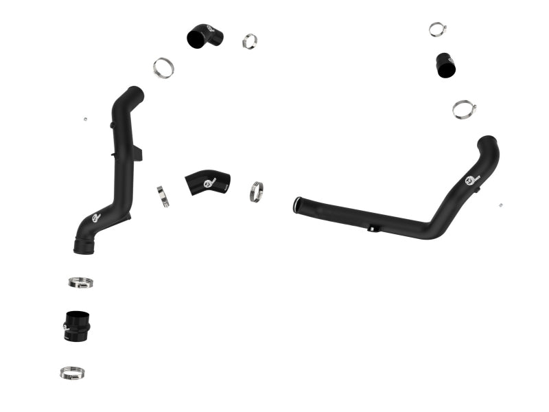 Tuyau de charge côté chaud pour refroidisseur intermédiaire aFe BladeRunner 2 1/4 po 22-23 Ford Explorer V6-3.0L (tt) - Noir