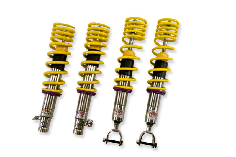 Kit de suspension à ressorts KW V3 Honda Civic; Coupé Hatchback Sedan avec supports de fourche inférieurs arrière