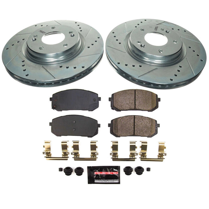 Kit de freins avant Power Stop 2024 Hyundai Elantra Z23 Evolution