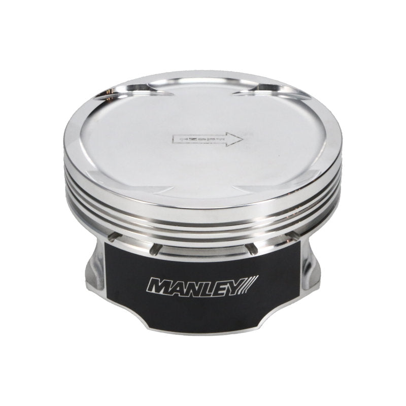 Manley 03-07 Nissan 350Z/Maxima 81,4 mm Stroker 96,50 mm + 1,0 mm Alésage 8,5:1 Ensemble de pistons à cuvette avec segments