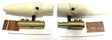 Hubbell SERIES 16 SINGLE POLE DEVICE (CAMLOCK) HBL300 White Male, Female Pair Hubbell