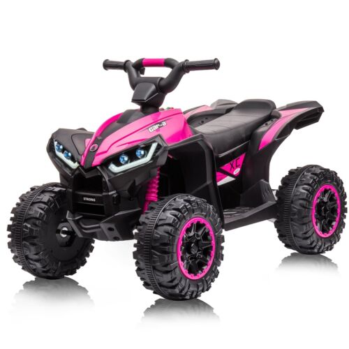 Adoolla 12V 7Ah Kids Electric Ride on Car, Battery Powered 4-Wheels Toy Car for Endless Fun