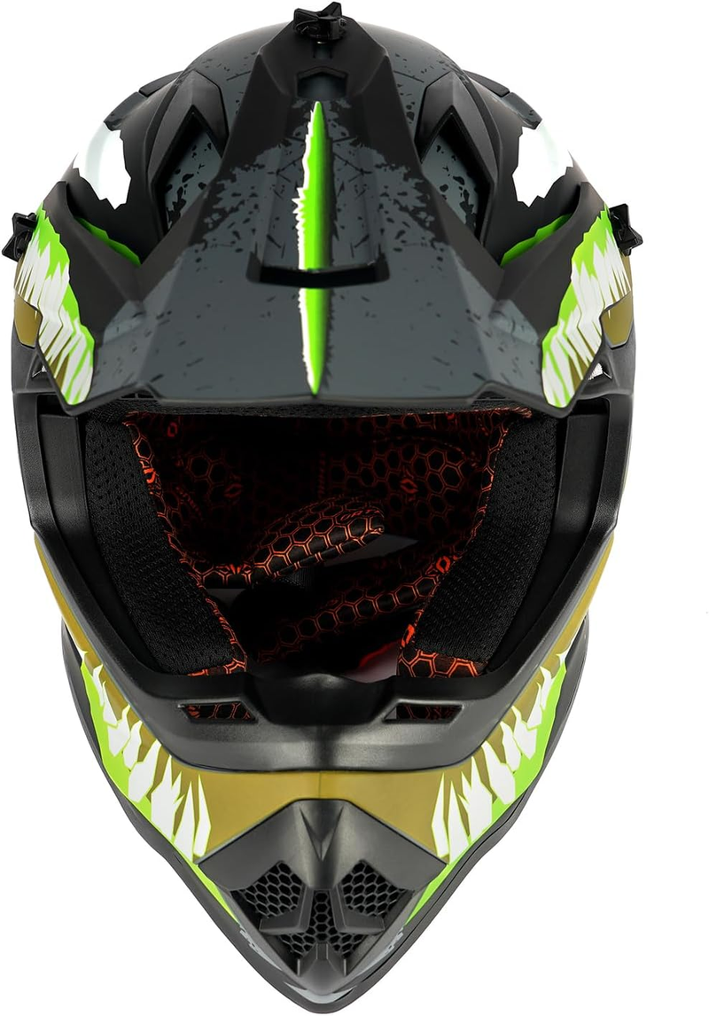 Advanced Off-Road Helmet for Adult ATV and Motorcycle Riders: Optimal Safety and Performance