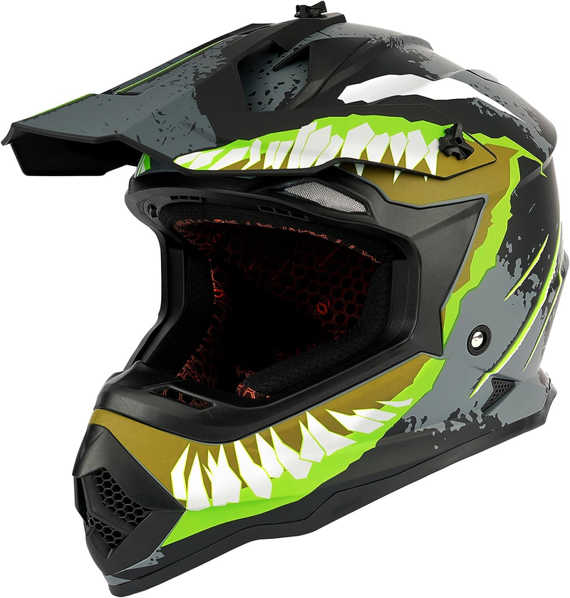 Advanced Off-Road Helmet for Adult ATV and Motorcycle Riders: Optimal Safety and Performance