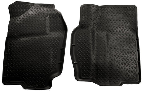Revêtements de sol noirs de style classique Husky Liners 94-02 Dodge Ram pleine grandeur