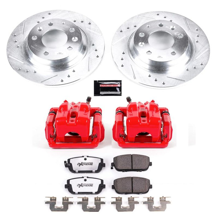 Kit de freins arrière Power Stop 06-15 Mazda MX-5 Miata Z26 Street Warrior avec étriers