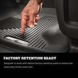 Revêtements de sol noirs Husky Liners 2017 Chrysler Pacifica X-Act Contour