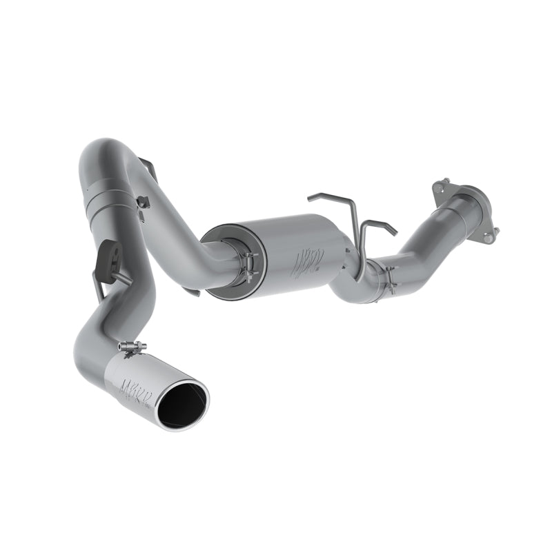MBRP 07-10 Chevy/GMC 2500HD PU 6.0L V8 3.5in Sortie latérale unique T409 Cat Back Perf Exhaust