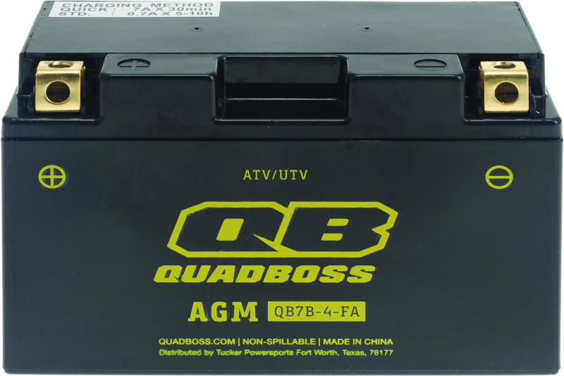Batterie AGM sans entretien pour QuadBoss 08-15 Can-Am DS 450 X