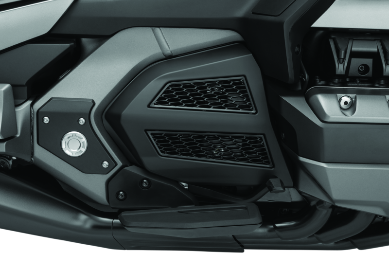 Kuryakyn Omni Transmission Couvre GL1800 Noir satiné