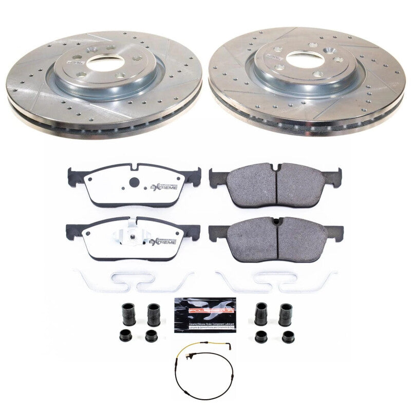 Kit de freins avant Power Stop 17-20 pour camion et remorquage Jaguar F-Pace Z36