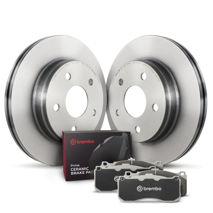 Kit de freins à disque avant Brembo OE 06-11 Hyundai Accent/06-11 Kia Rio/Rio5