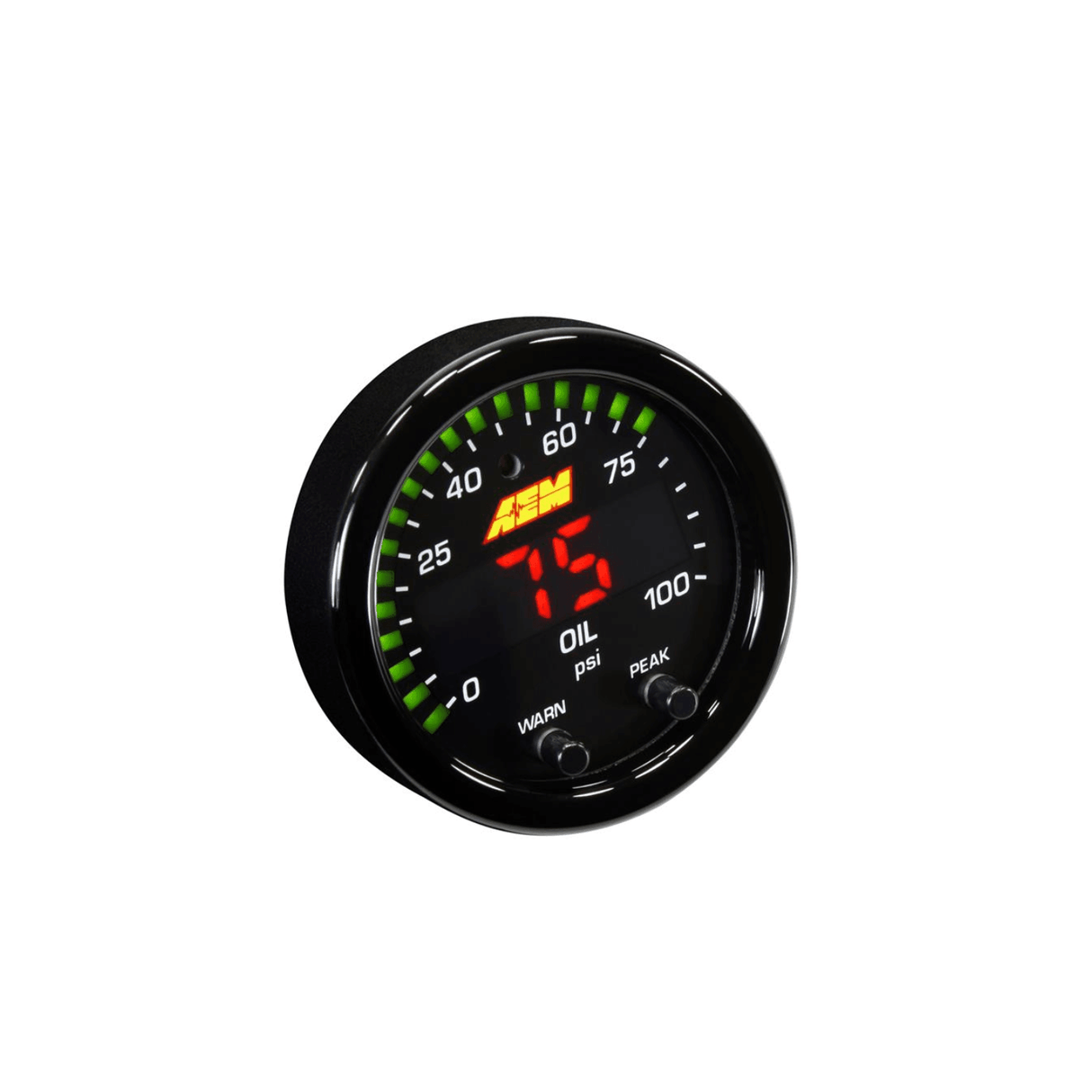 AEM X-Series Oil/Fuel Pressure Gauge (30-0301 / 30-0307)