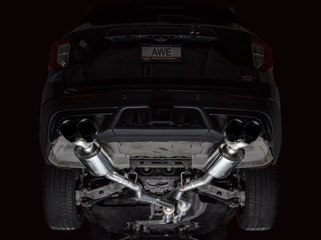 Échappement AWE Tuning 2020+ Ford Explorer ST Touring Edition avec embouts Diamond Black