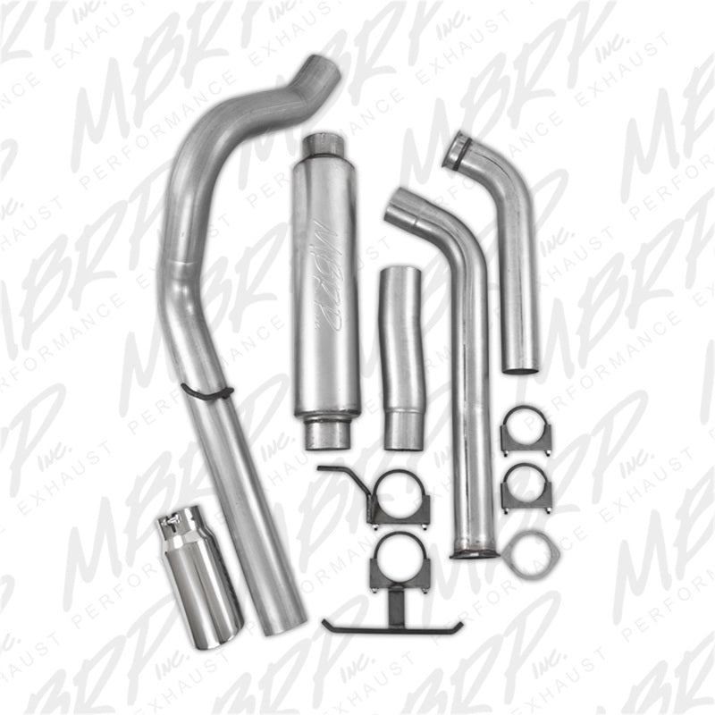 MBRP 2003-2005 Ford Excursion 6.0L Turbo Back Single Side (Stock Cat)