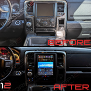 Dodge RAM 2014-2023 Workshop 12 Tesla-Style Screen Workshop 12