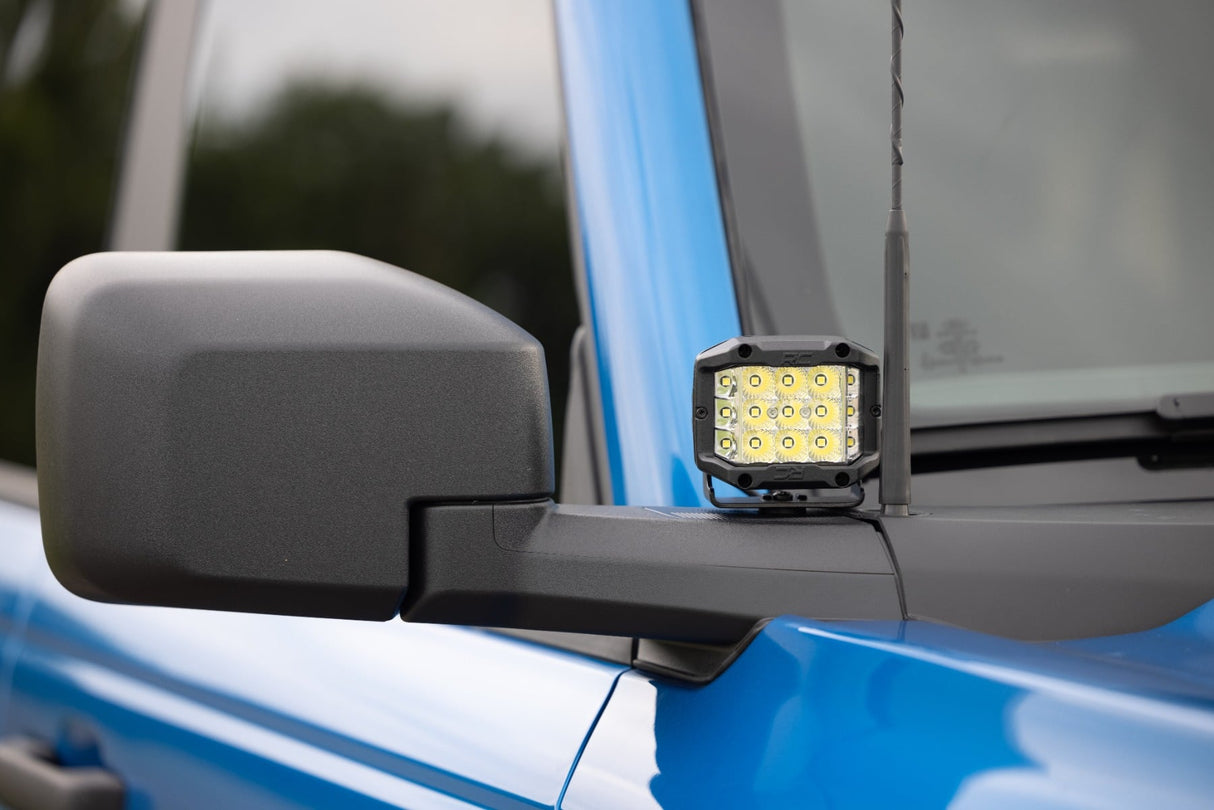 Rough Country LED Ditch Light Kit Ford Bronco 4WD 2021-2026 71046