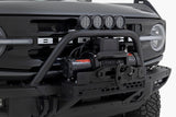 Safari Bar | 3.5" Round LED (Pair) | Black | Amber DRL | OE Modular Steel | Ford Bronco (21-24)