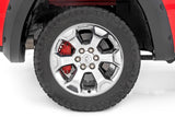 Rough Country Rear Brake Caliper Covers Red for Ram 1500 2019-2026