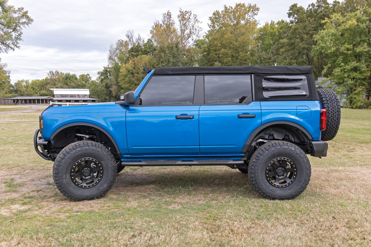 Rough Country Oval Nerf Steps 4-Door Ford Bronco 4WD 2021-2026 21011